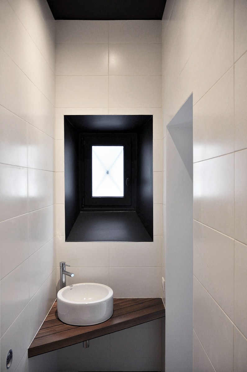Projet Dulud : rénovation d’un appartement atypique - Salle de bain, Agence Oz by cath, architecture d'intérieur